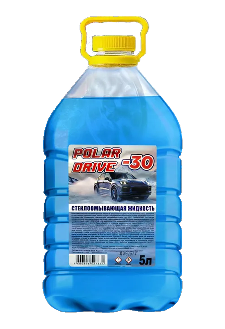 Жидкость стеклоомывающая низкозамерзающая -30 ПЭТ 5л